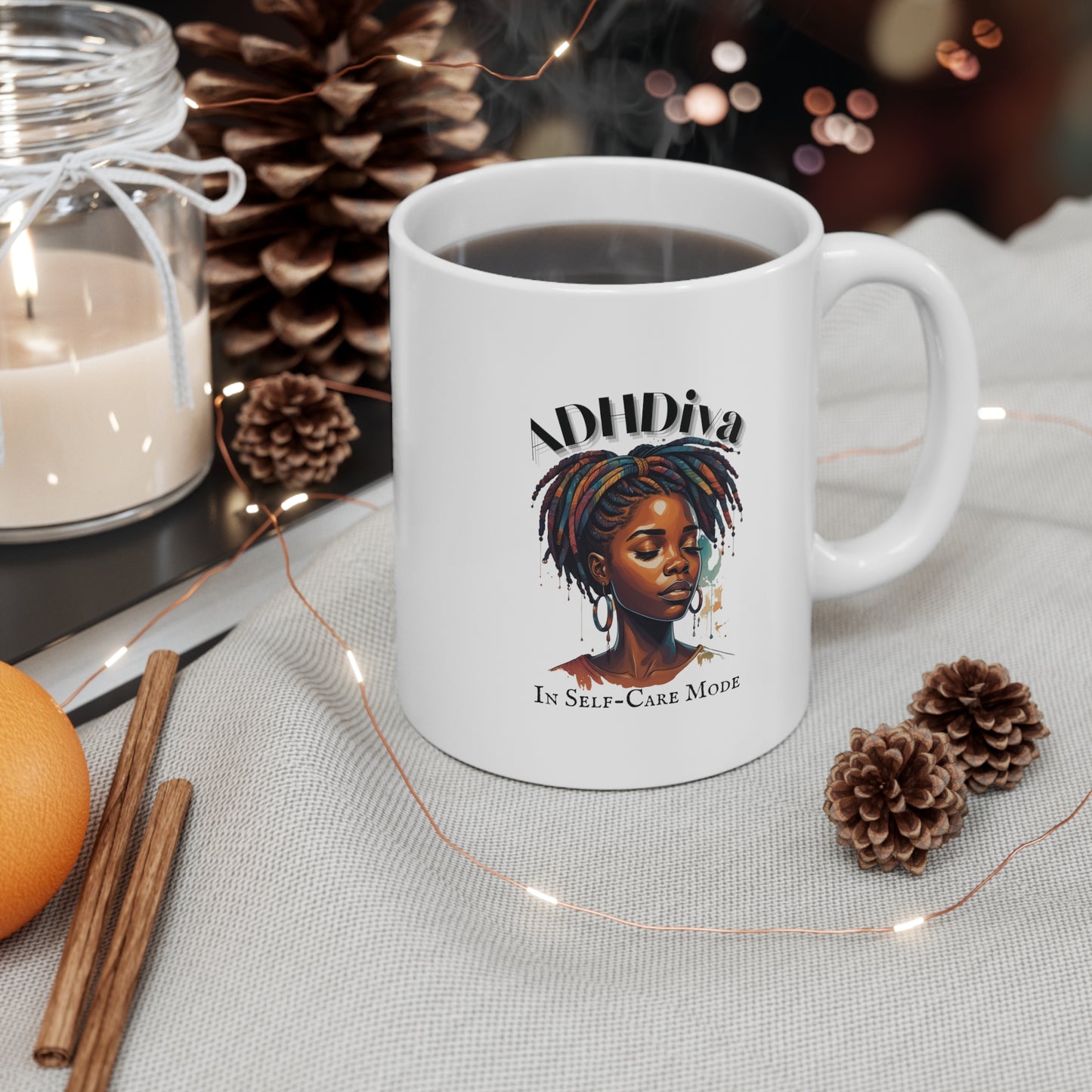 ADHDiva Self-Care Mode Mug 11oz