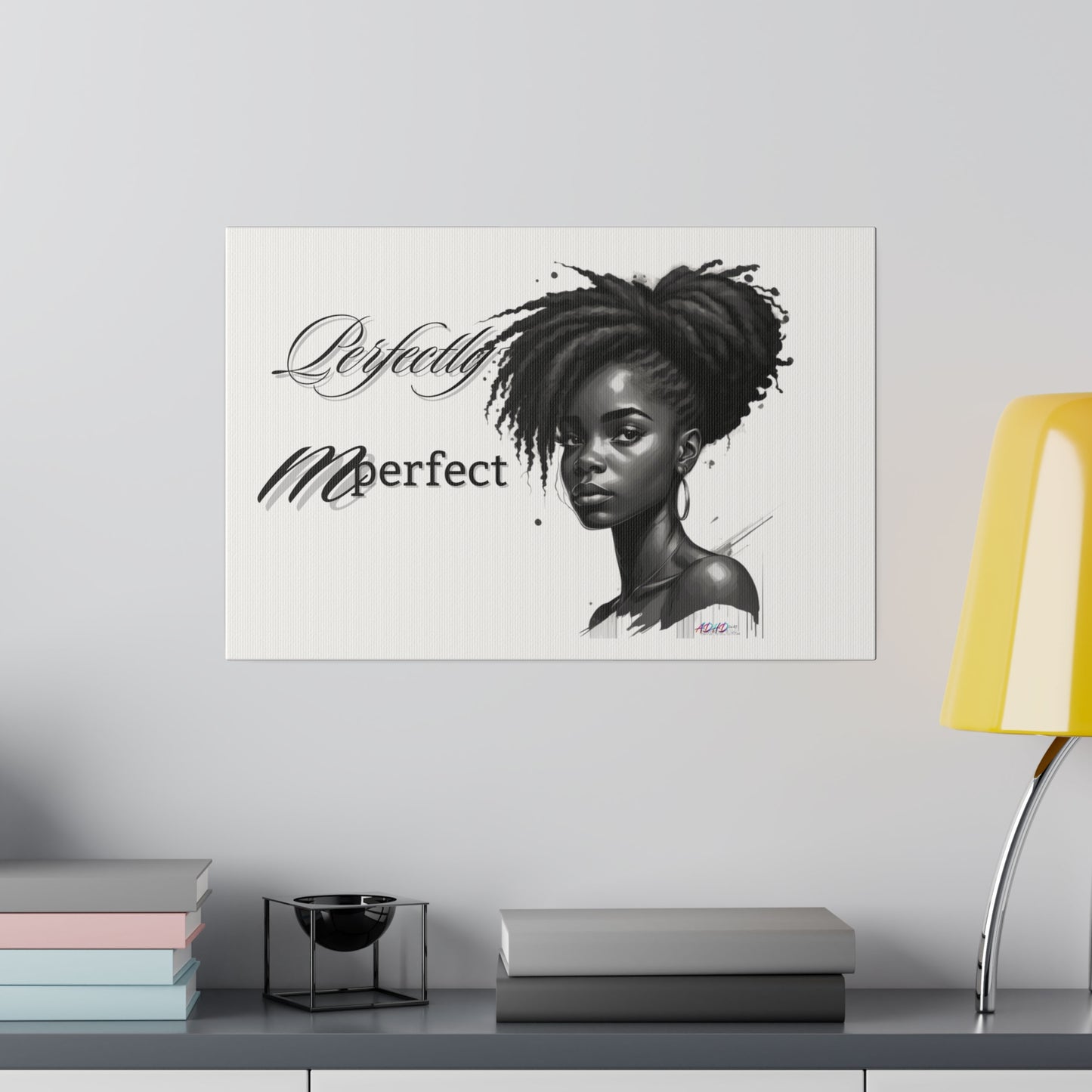 Perfectly Mperfect Matte Canvas, Stretched, 0.75"