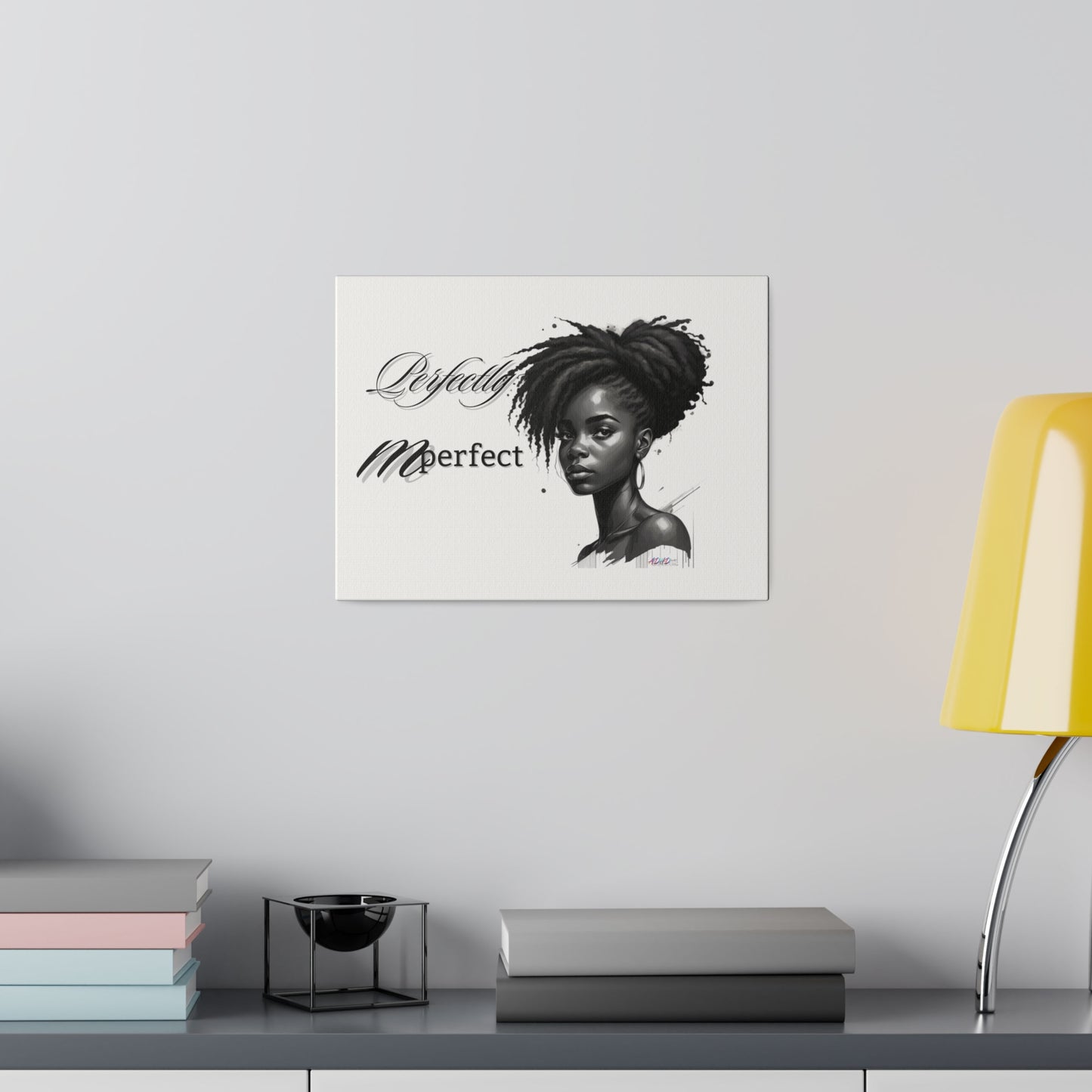 Perfectly Mperfect Matte Canvas, Stretched, 0.75"