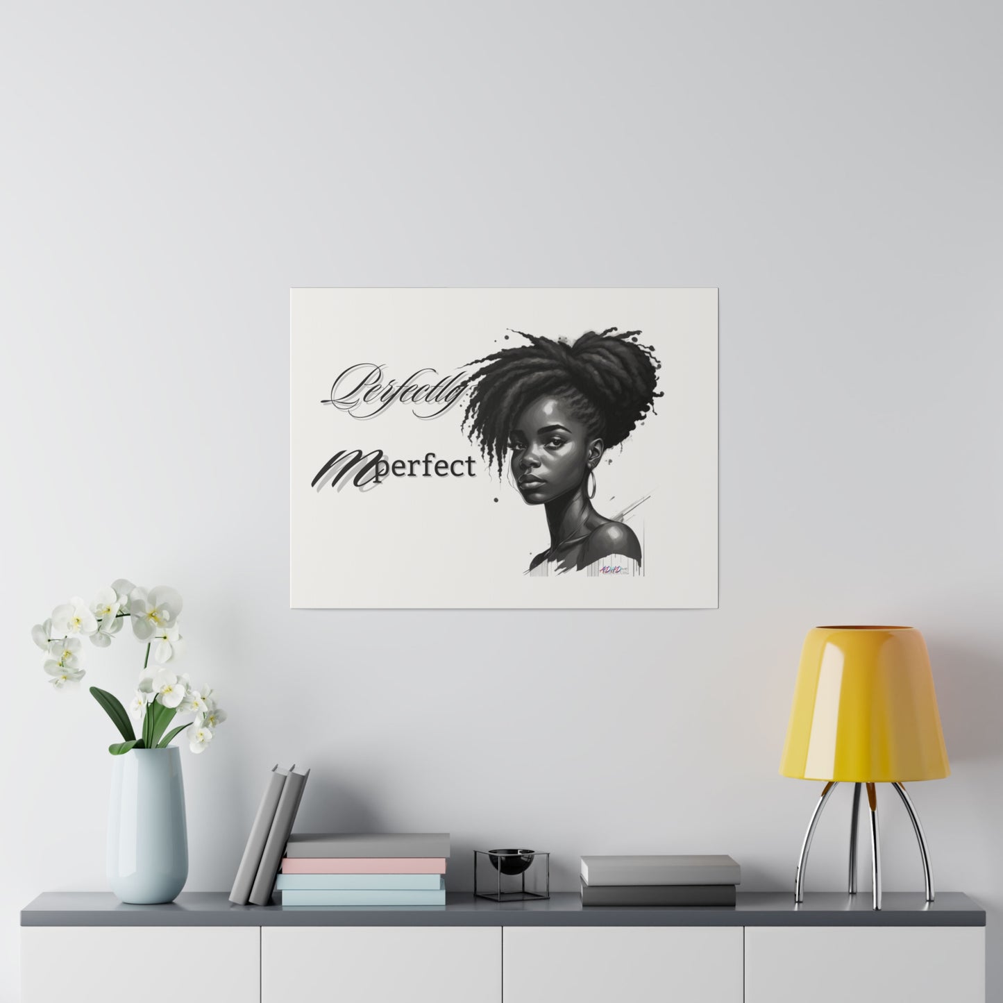 Perfectly Mperfect Matte Canvas, Stretched, 0.75"