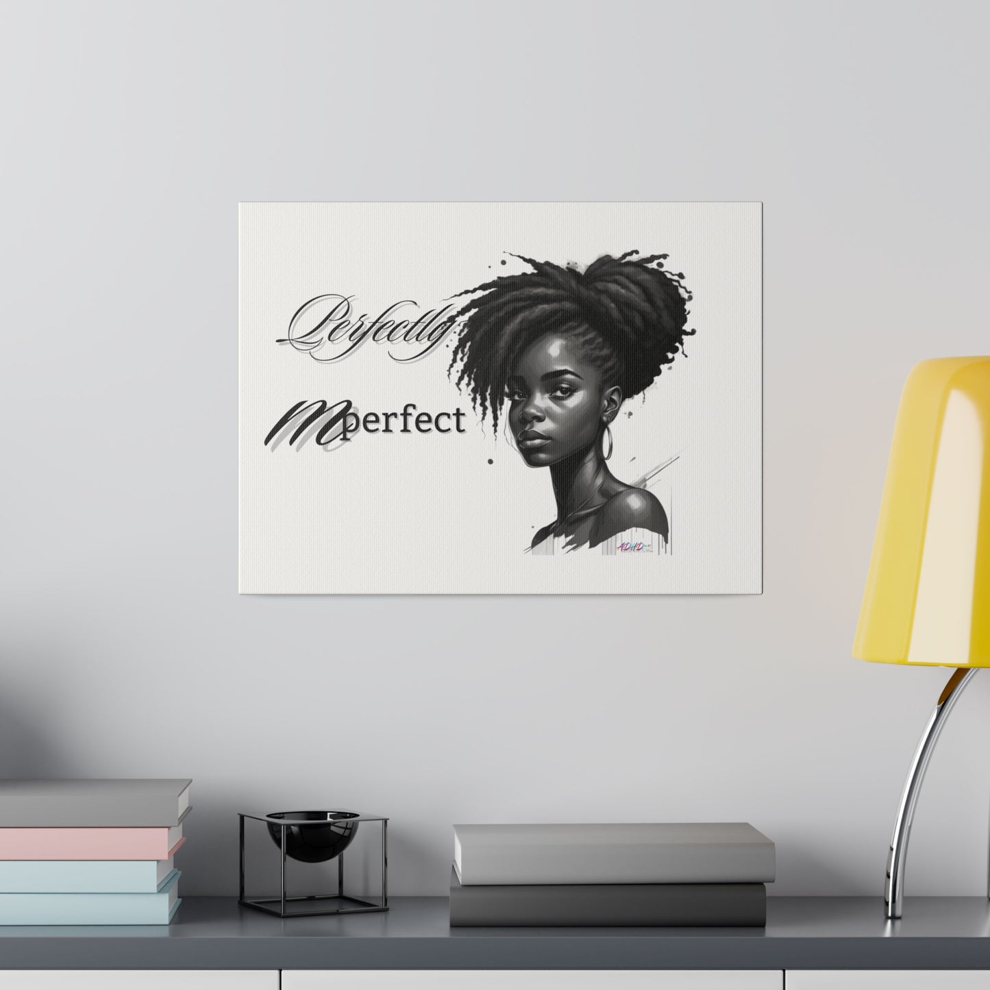 Perfectly Mperfect Matte Canvas, Stretched, 0.75"