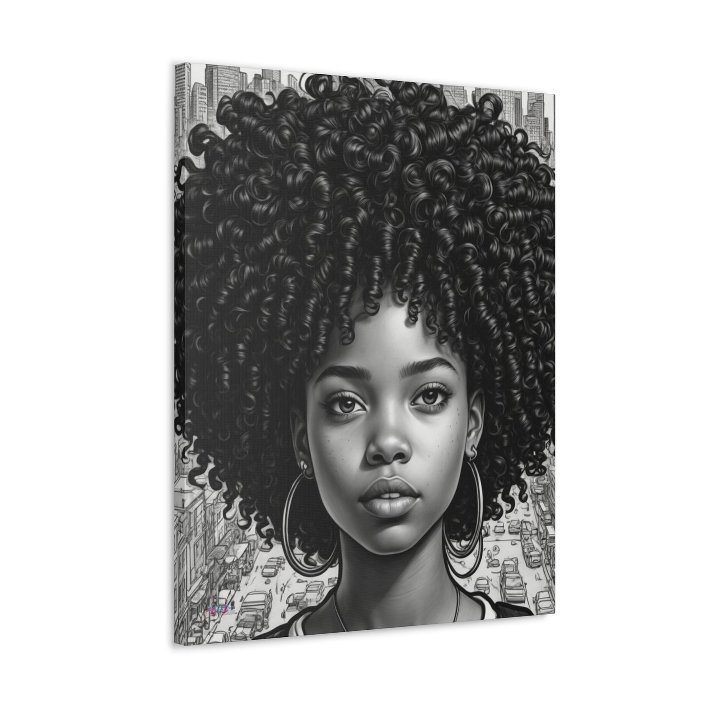 Crowned in Confidence Canvas Gallery Wraps