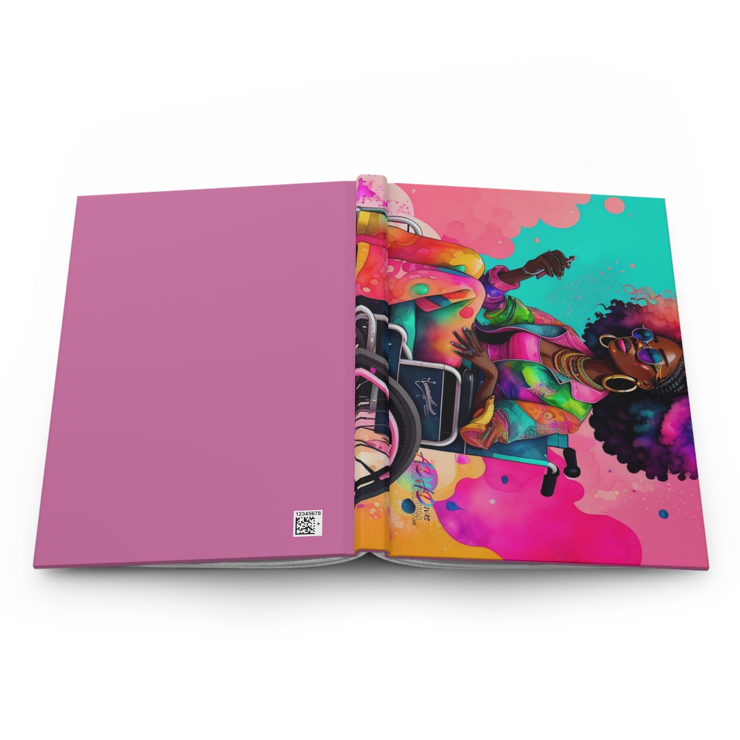 My ADHD is Colorful #5 - Hardcover Journal Matte