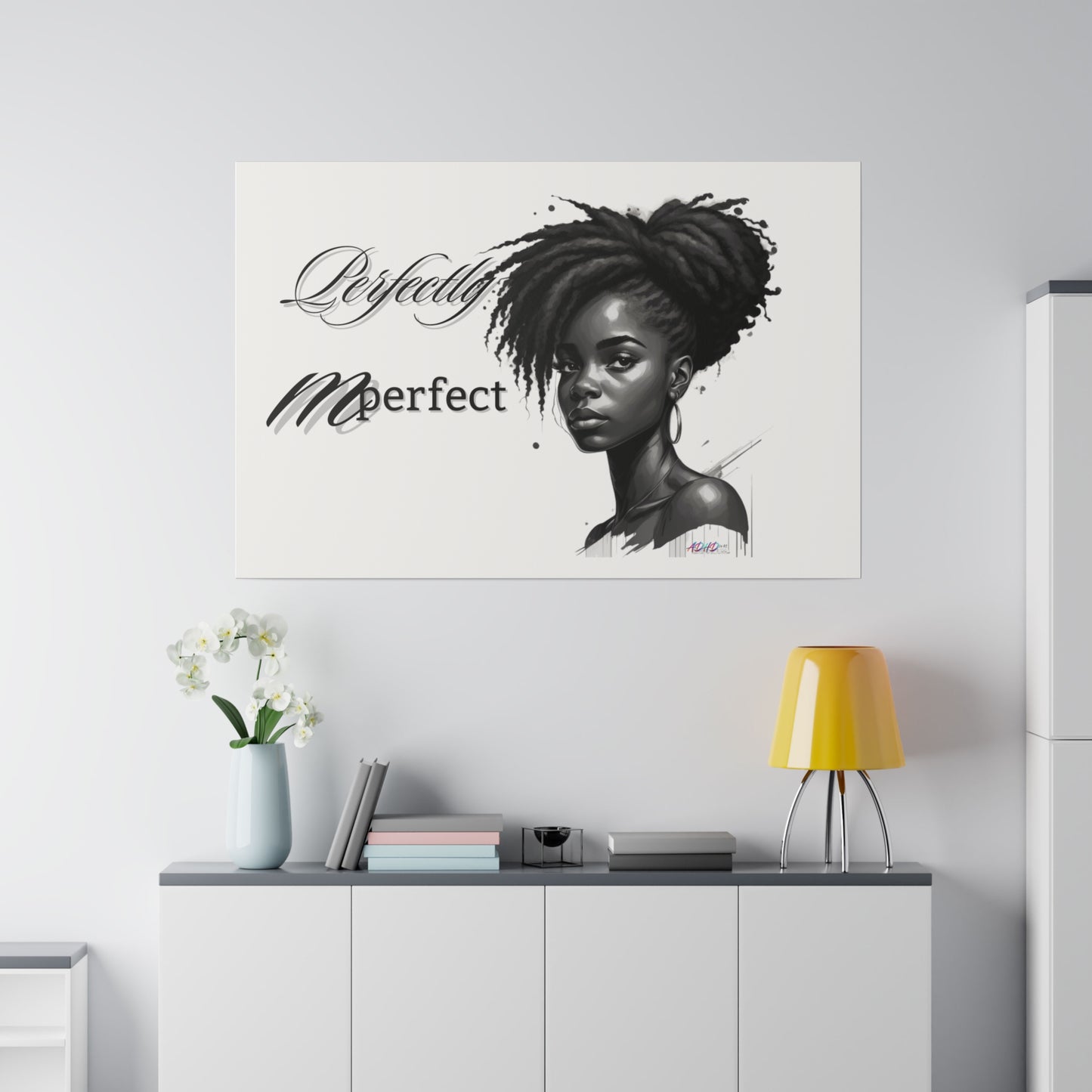 Perfectly Mperfect Matte Canvas, Stretched, 0.75"