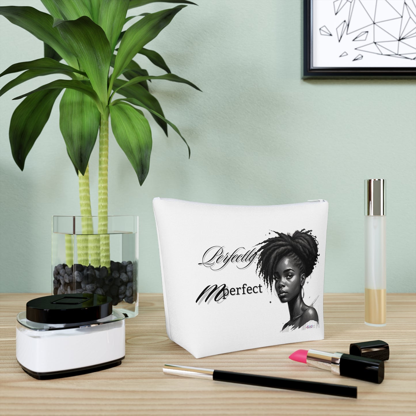 Perfectly Mperfect Cotton Cosmetic Bag