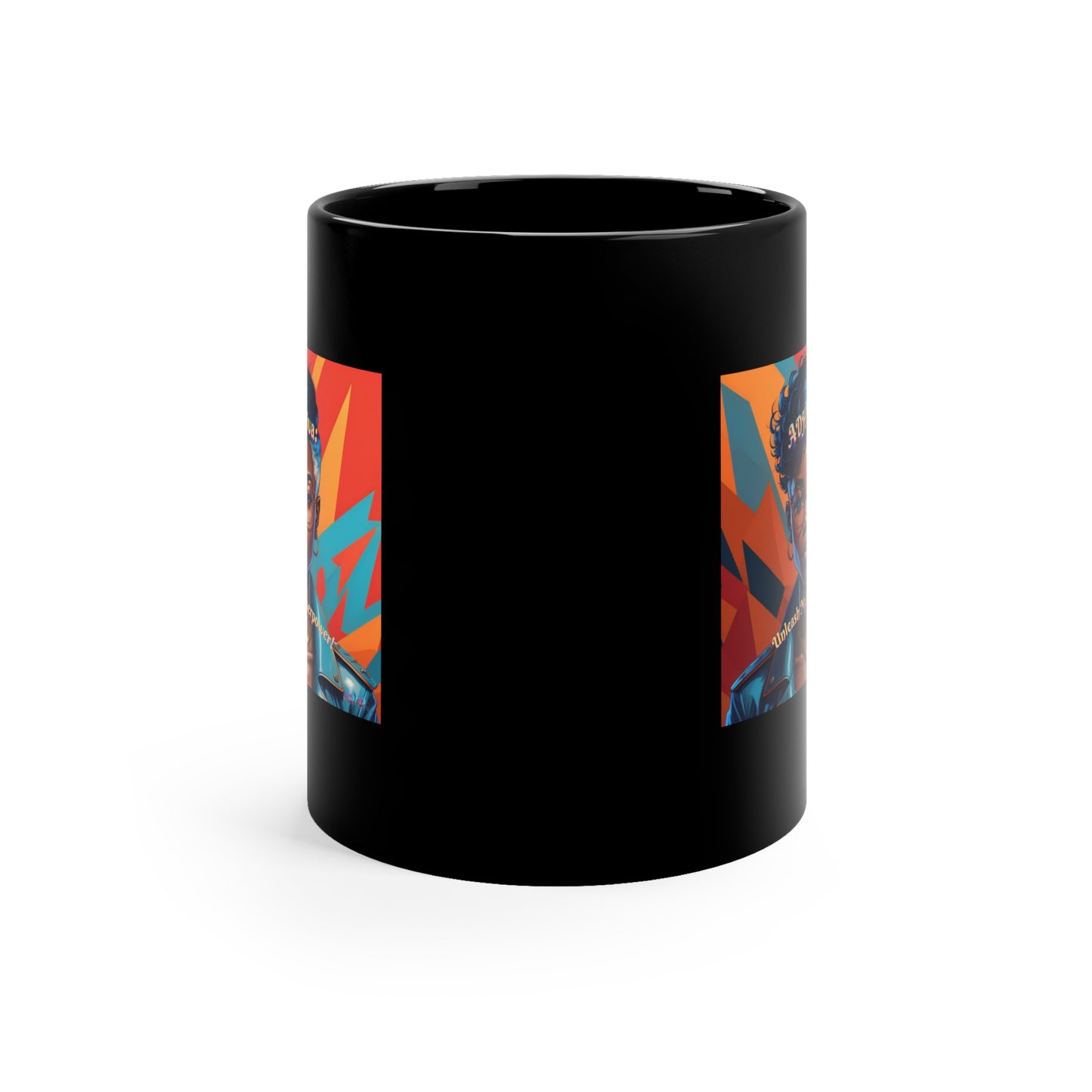 ADHDiva: Unleash My Superpower 11oz Black Mug