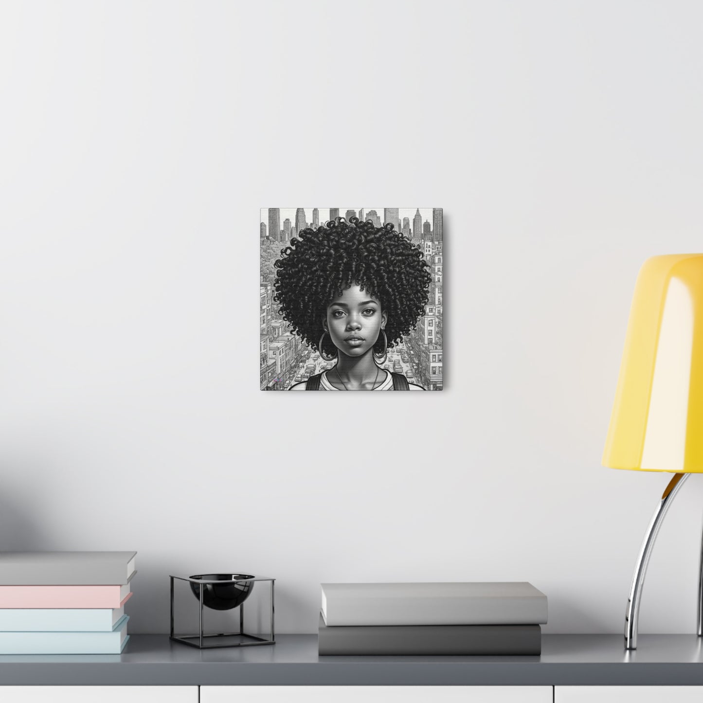 Crowned in Confidence Canvas Gallery Wraps