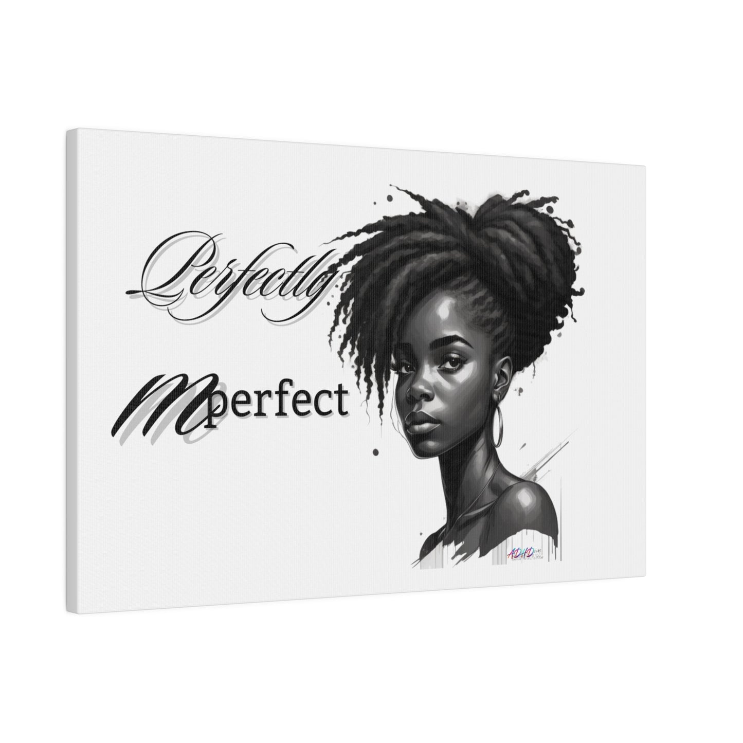 Perfectly Mperfect Matte Canvas, Stretched, 0.75"