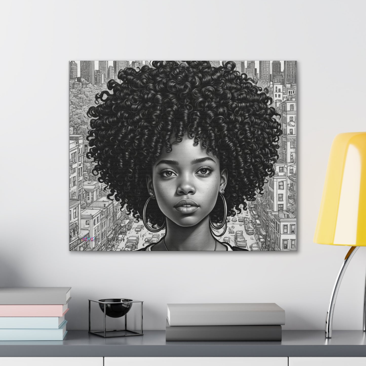 Crowned in Confidence Canvas Gallery Wraps