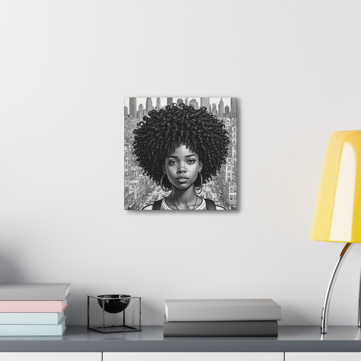 Crowned in Confidence Canvas Gallery Wraps