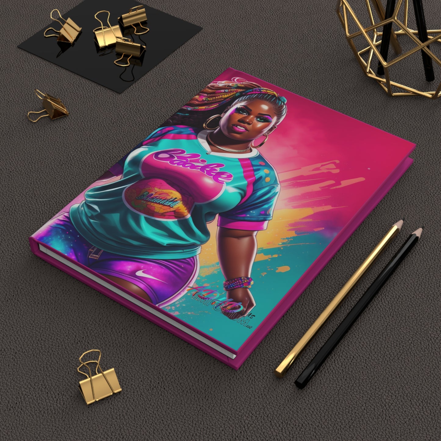 My ADHD is Colorful #6 - Hardcover Journal Matte