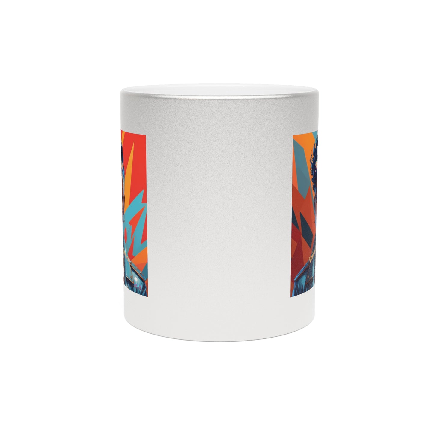 ADHDiva: Unleash My Super Power Metallic Mug (Silver\Gold)