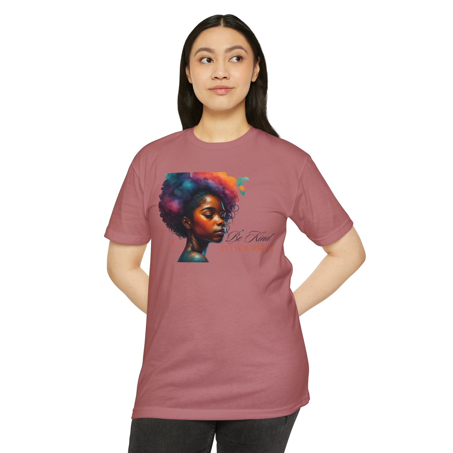 Be Kind to Yourself Unisex CVC Jersey T-shirt