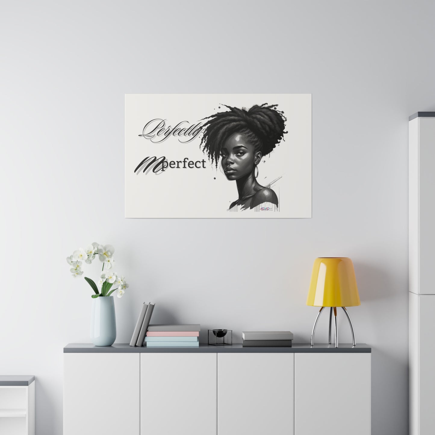 Perfectly Mperfect Matte Canvas, Stretched, 0.75"