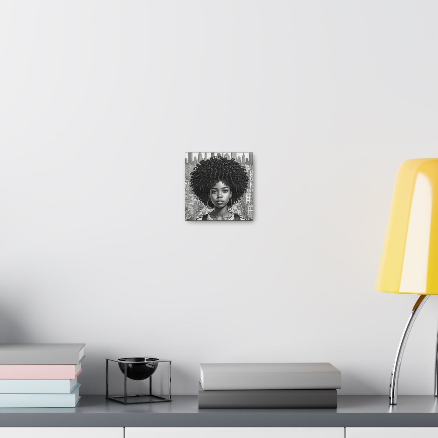 Crowned in Confidence Canvas Gallery Wraps