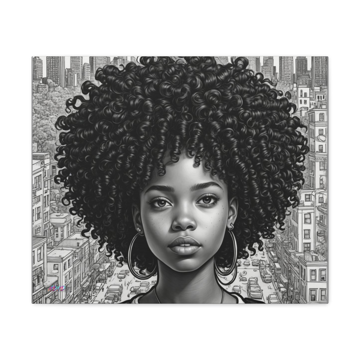 Crowned in Confidence Canvas Gallery Wraps