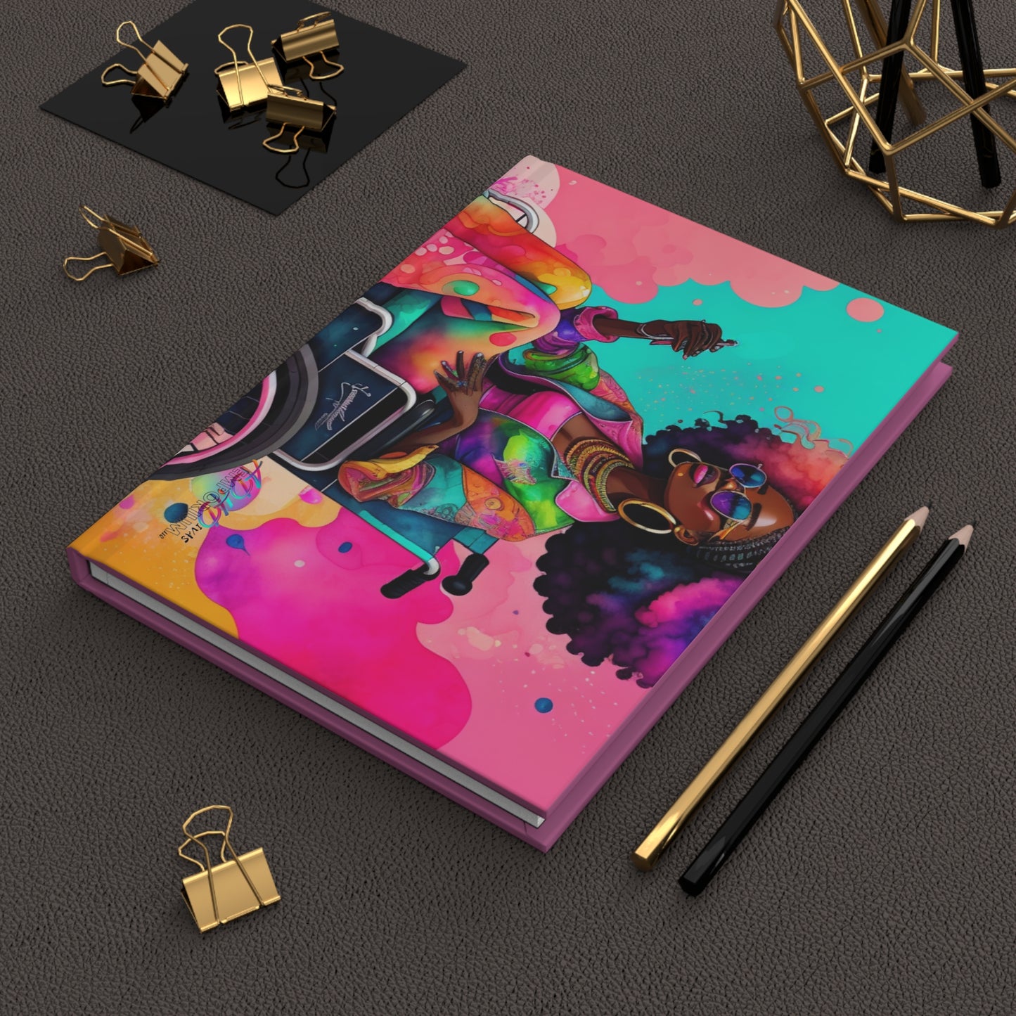 My ADHD is Colorful #5 - Hardcover Journal Matte