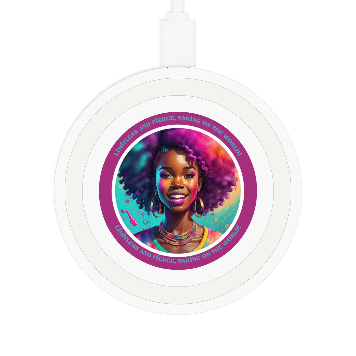 Limitless and Fierce Quake Wireless Charging Pad