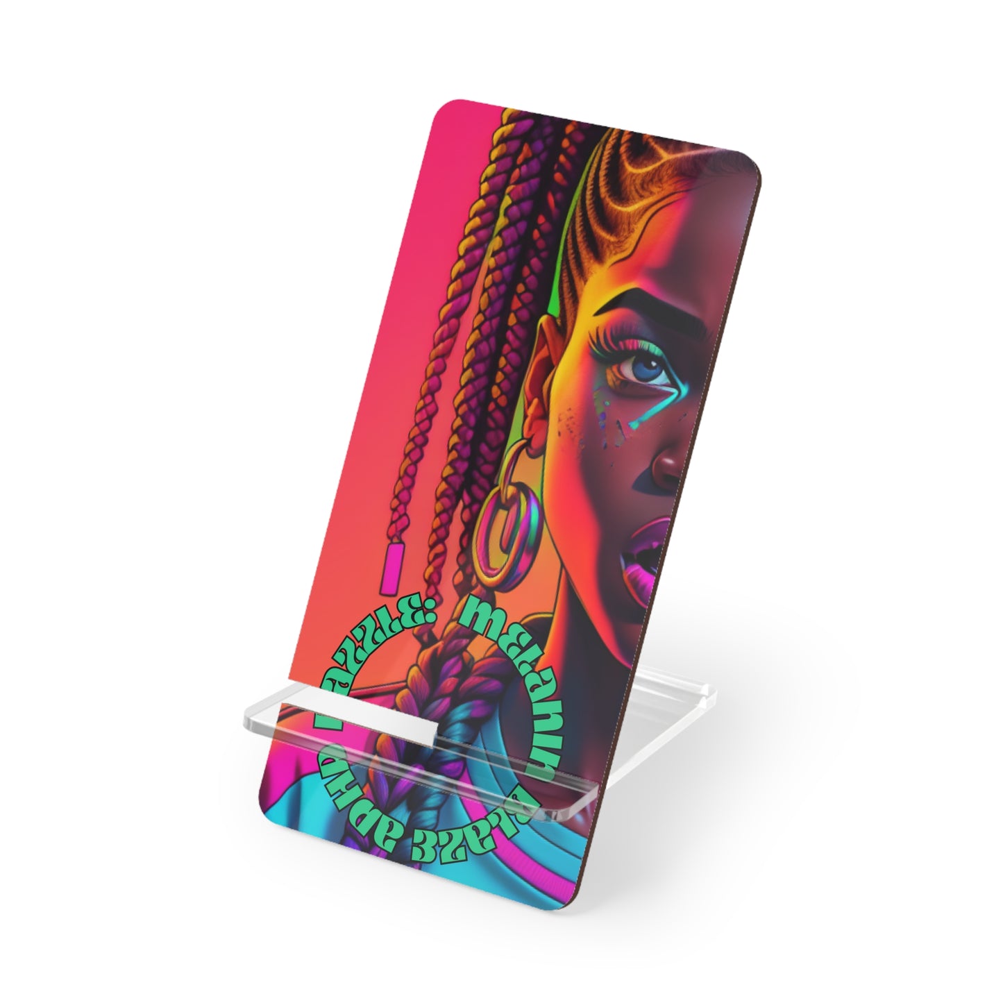 ADHD Dazzle - Melanin Blaze Mobile Display Stand for Smartphones