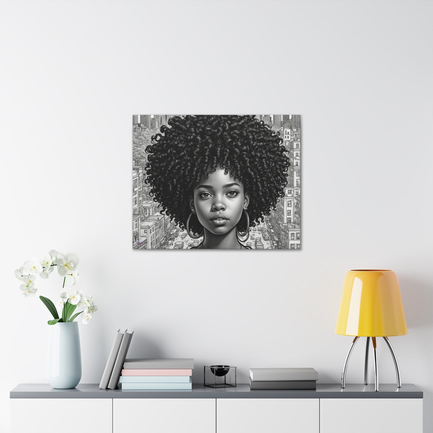 Crowned in Confidence Canvas Gallery Wraps