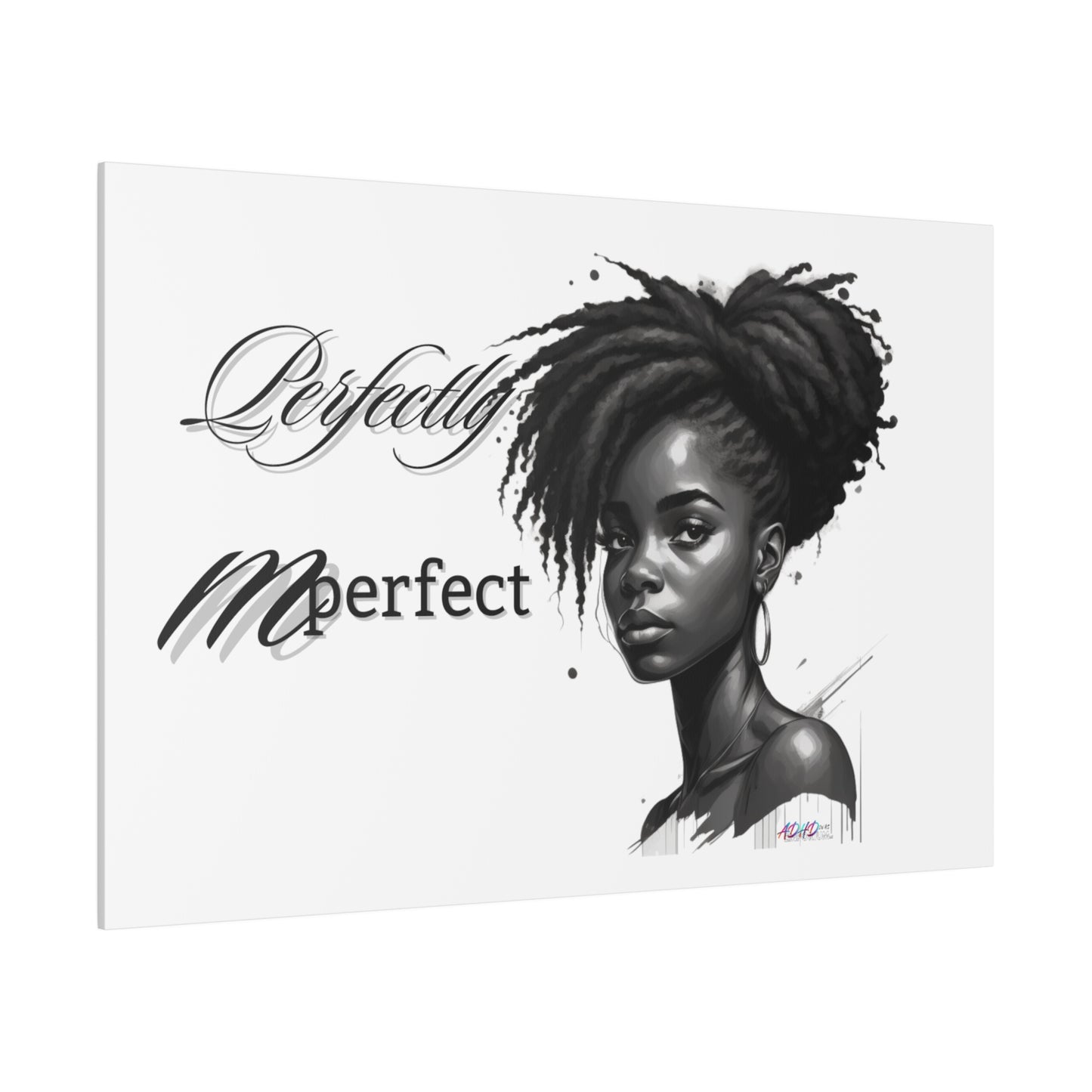 Perfectly Mperfect Matte Canvas, Stretched, 0.75"