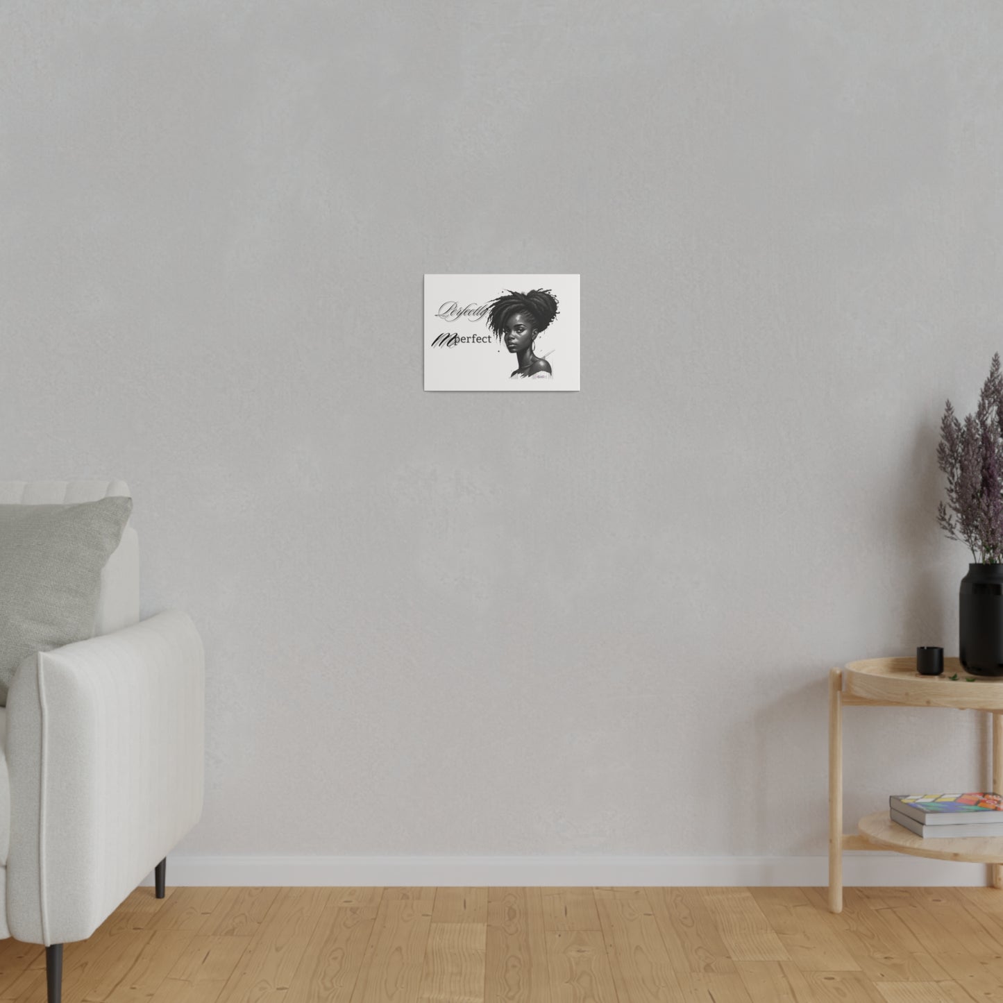 Perfectly Mperfect Matte Canvas, Stretched, 0.75"