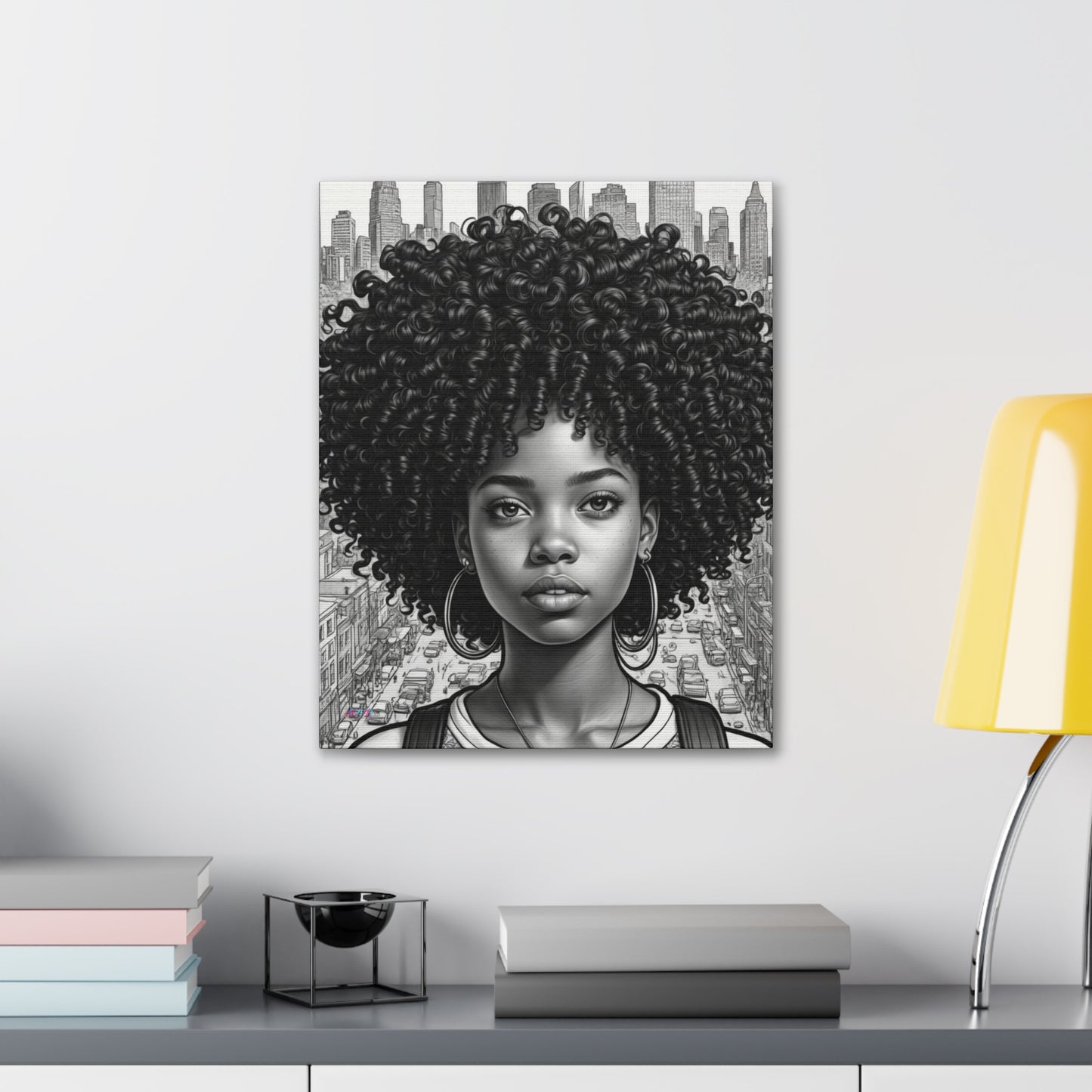 Crowned in Confidence Canvas Gallery Wraps