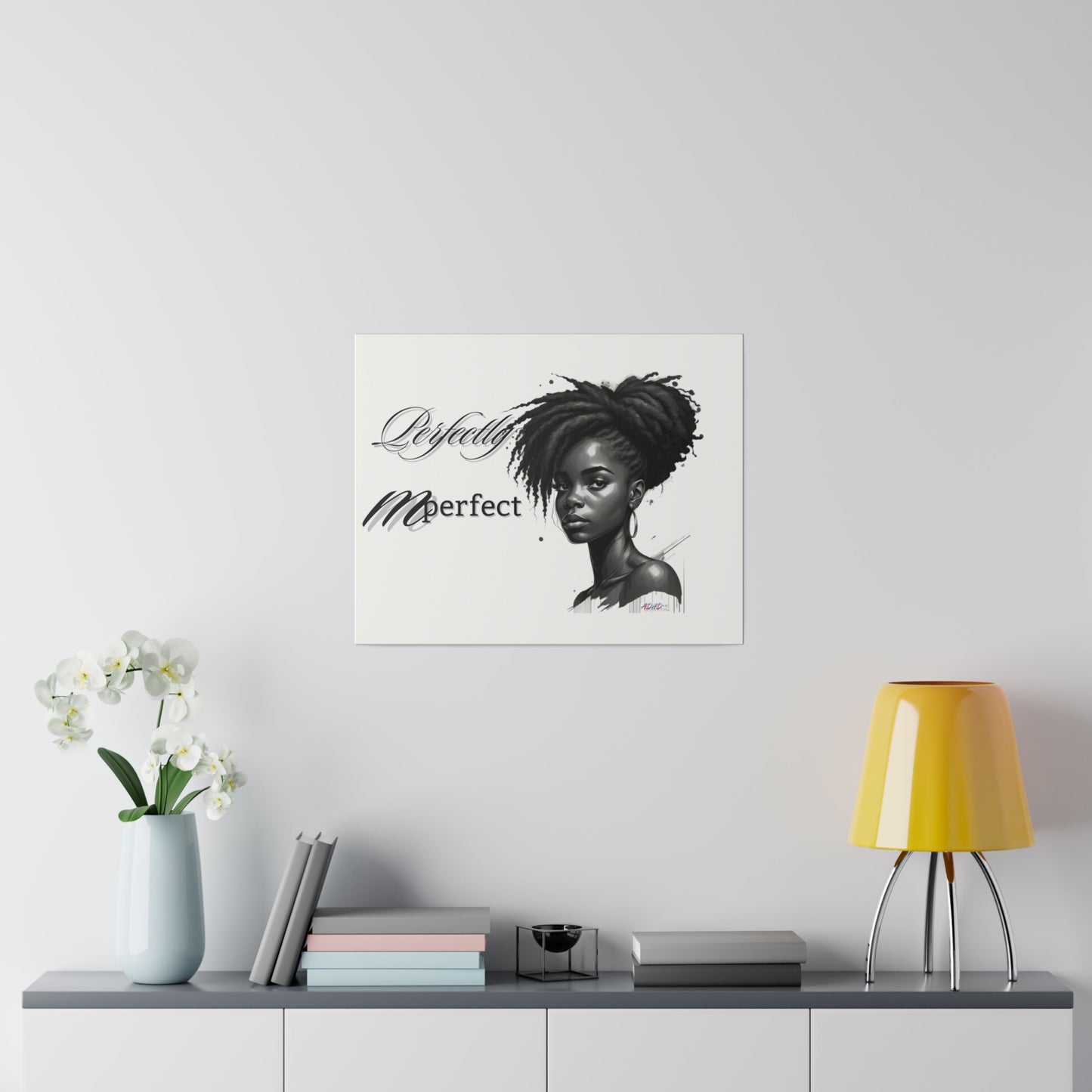 Perfectly Mperfect Matte Canvas, Stretched, 0.75"