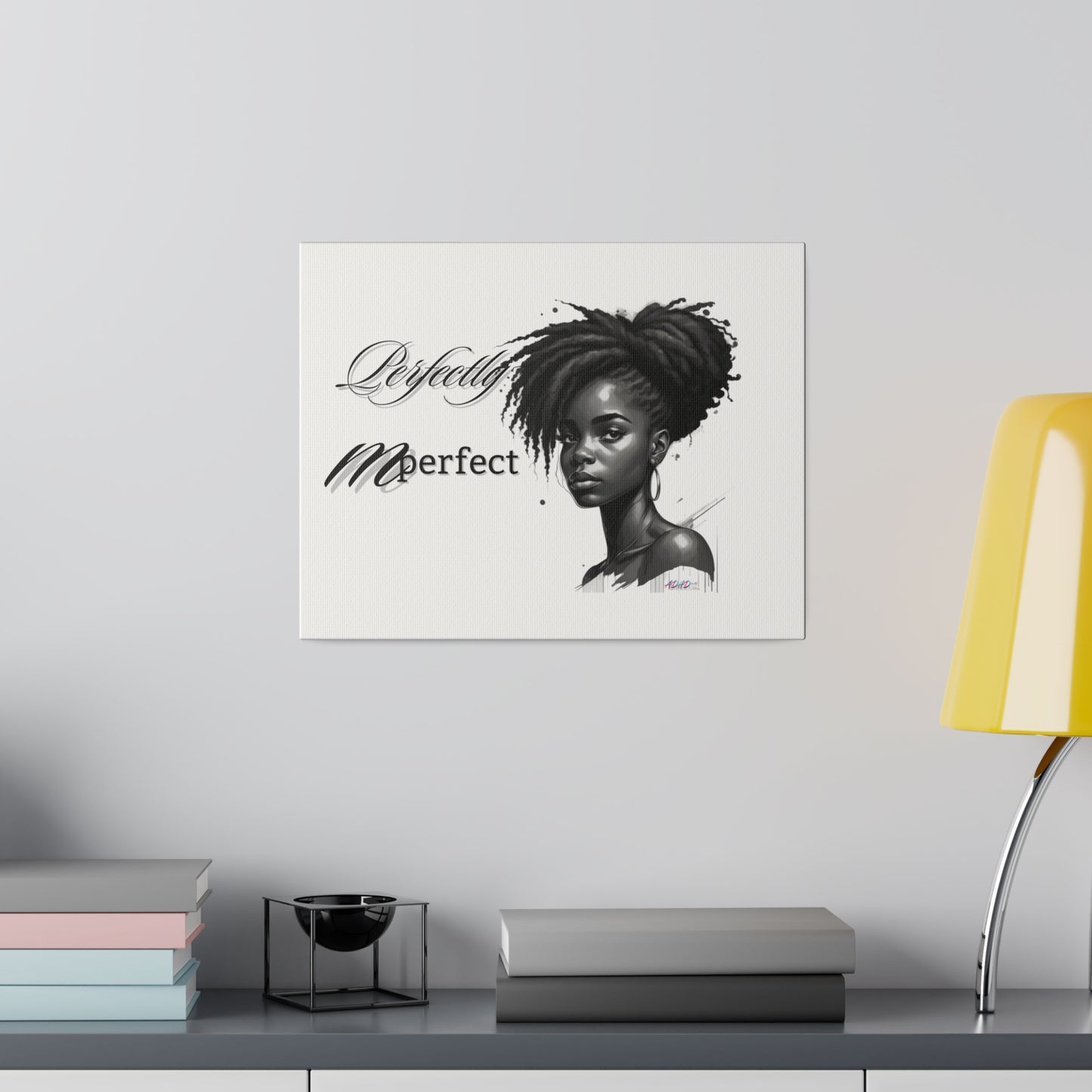 Perfectly Mperfect Matte Canvas, Stretched, 0.75"