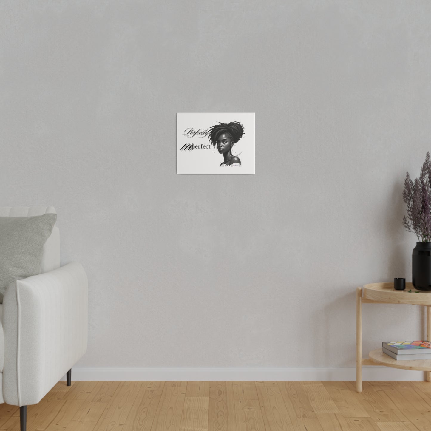 Perfectly Mperfect Matte Canvas, Stretched, 0.75"