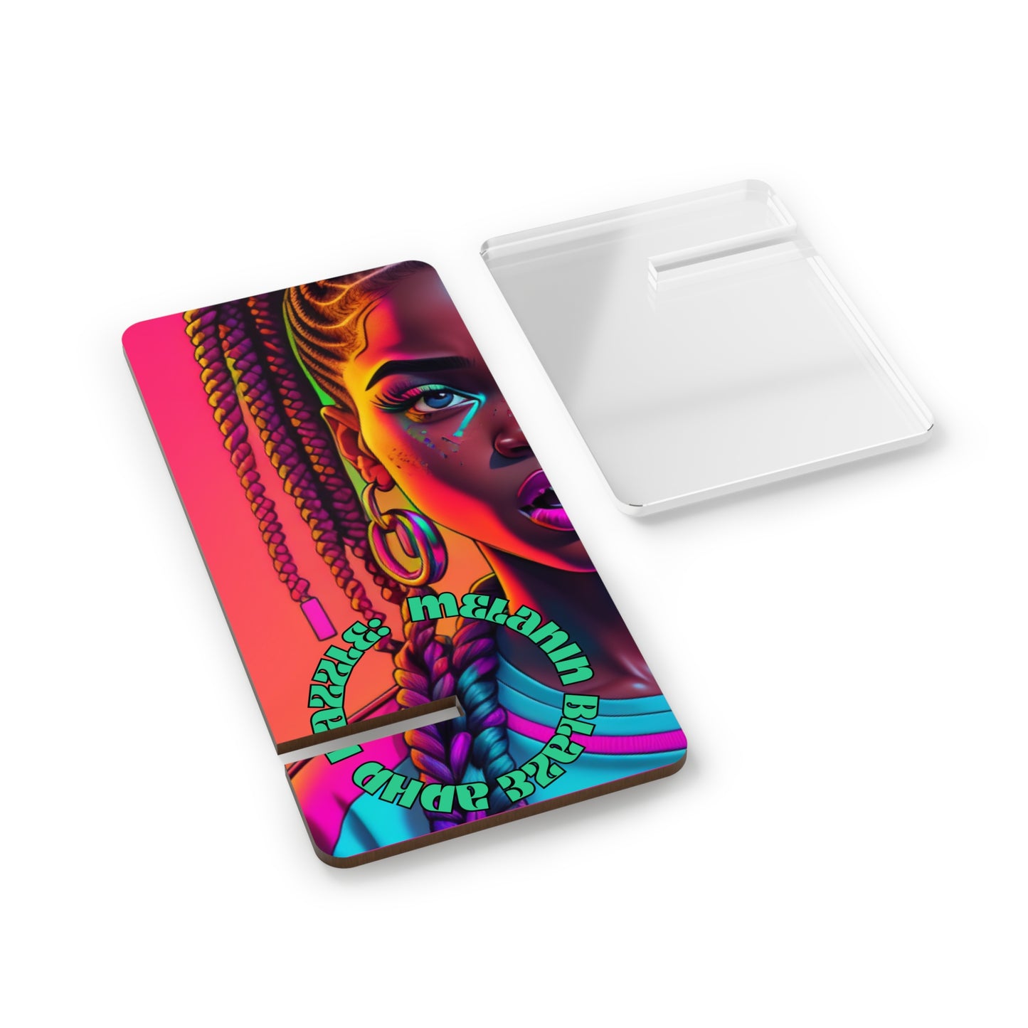 ADHD Dazzle - Melanin Blaze Mobile Display Stand for Smartphones