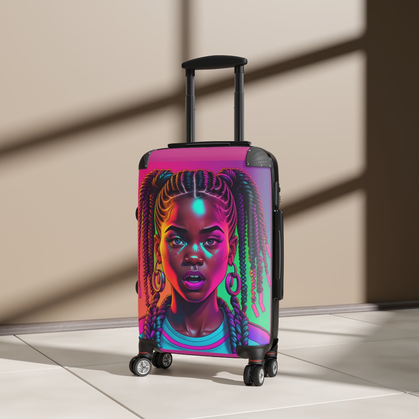 ADHD Dazzle - Melanin Blaze Suitcase