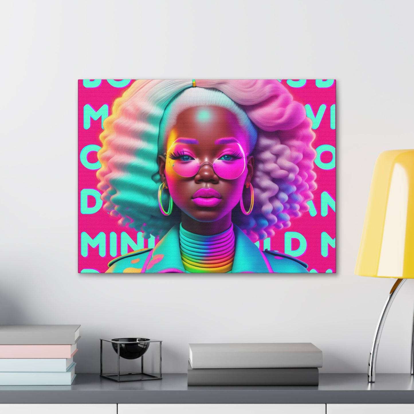 Bold Minds - Melanin Divine Canvas Gallery Wraps