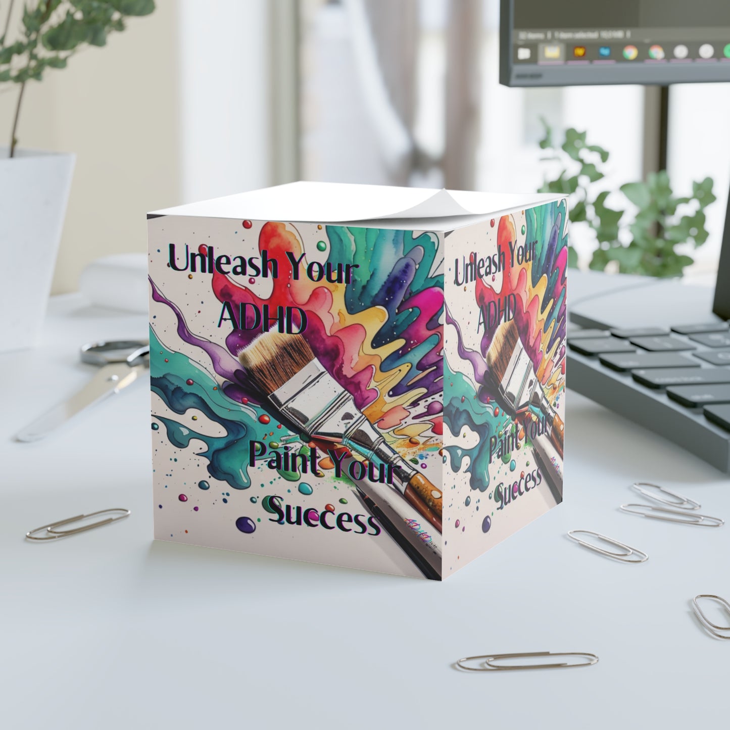 Unleash Your ADHD Note Cube