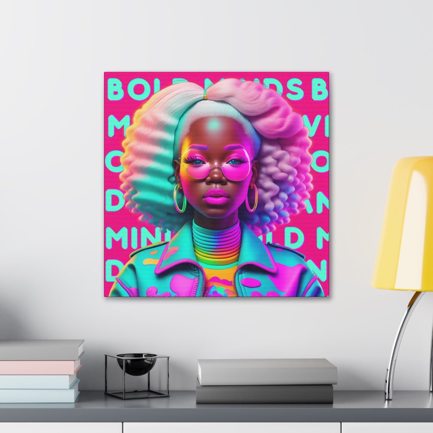 Bold Minds - Melanin Divine Canvas Gallery Wraps