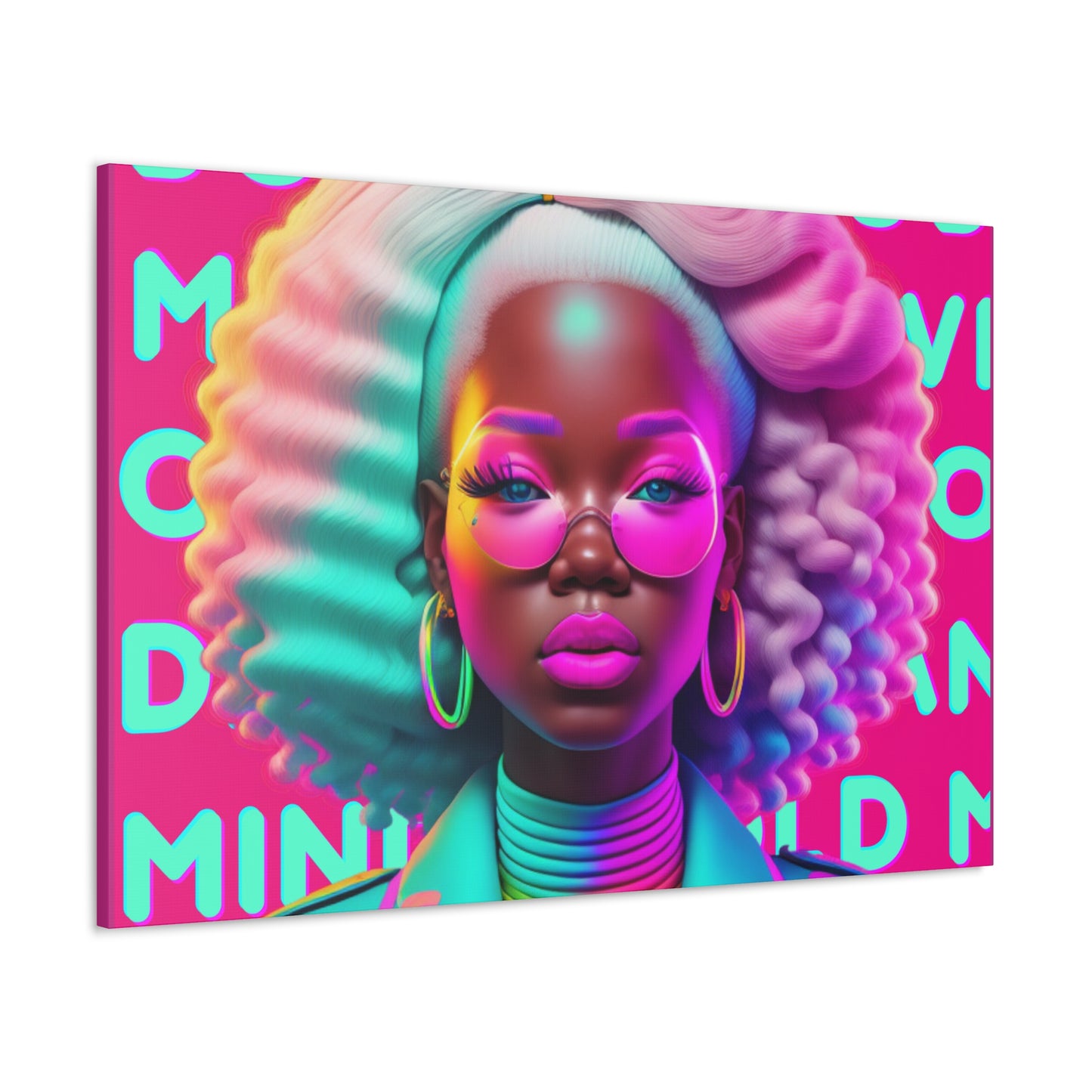 Bold Minds - Melanin Divine Canvas Gallery Wraps