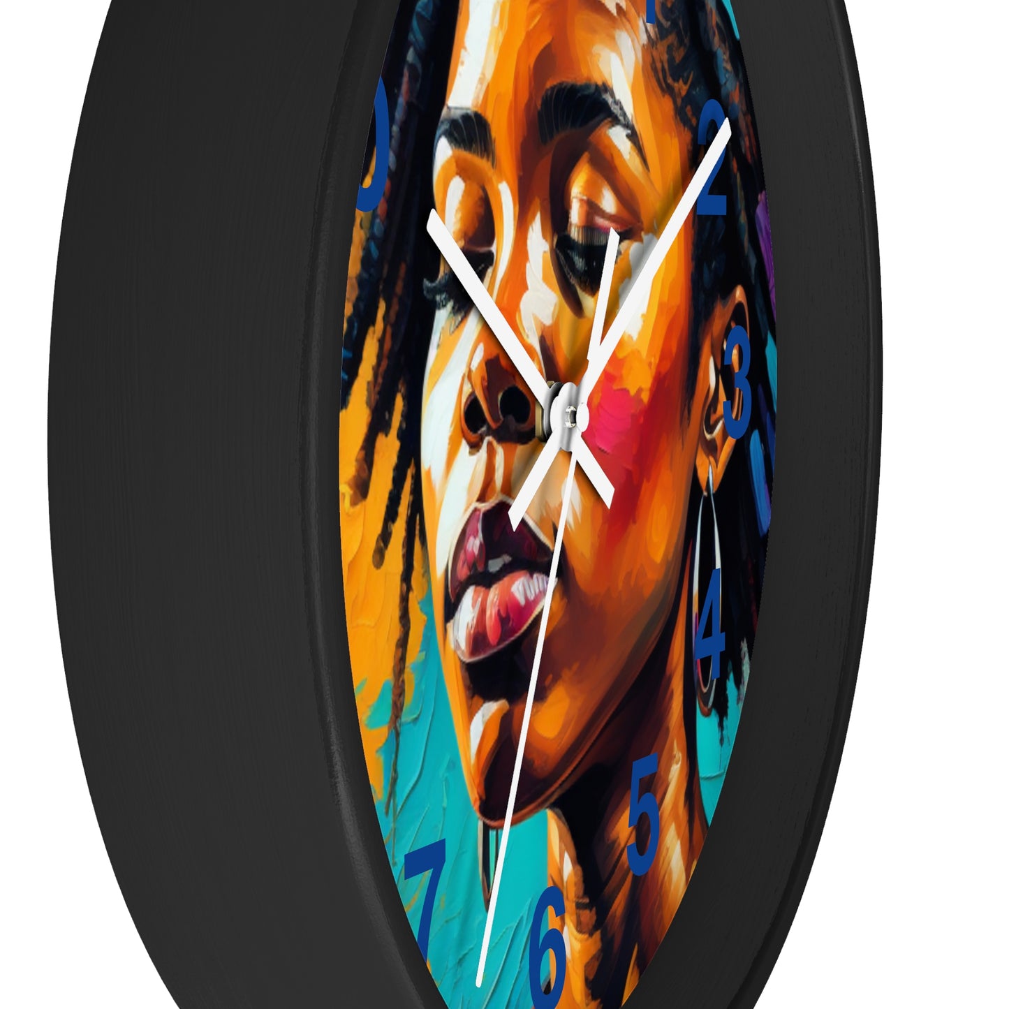 Melanin Spark - ADHD Glow Wall Clock