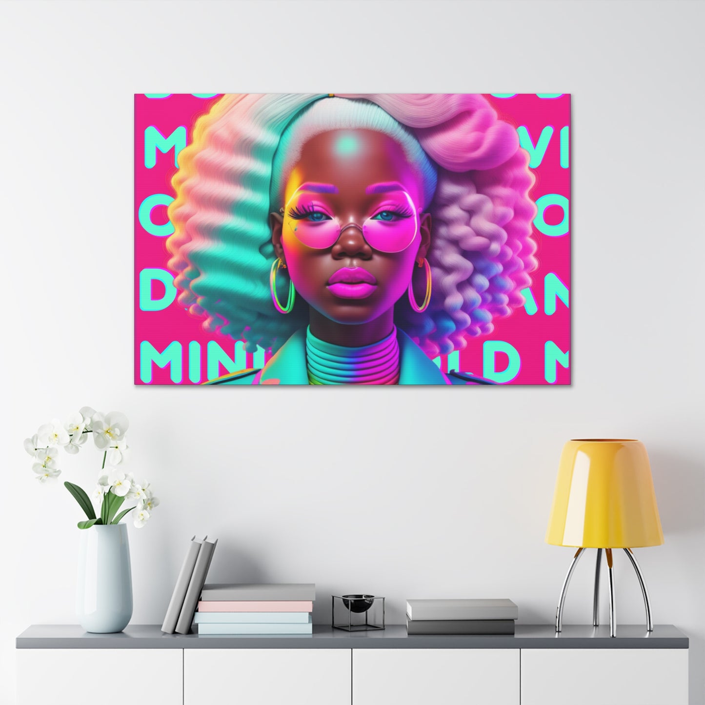 Bold Minds - Melanin Divine Canvas Gallery Wraps