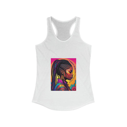 Melanin Brilliance - ADHD Drive Women's Ideal Racerback Tank