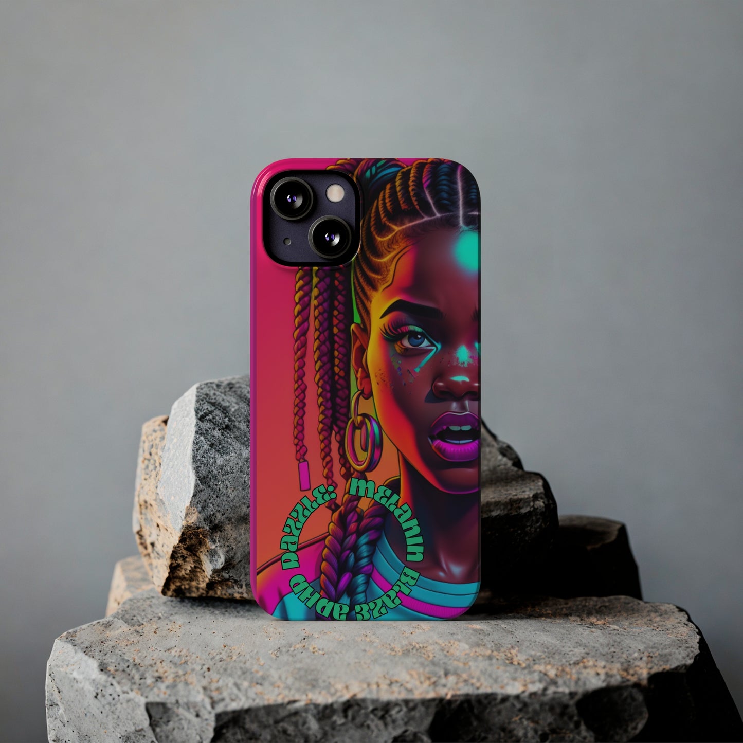 ADHD Dazzle - Melanin Blaze Slim Phone Cases