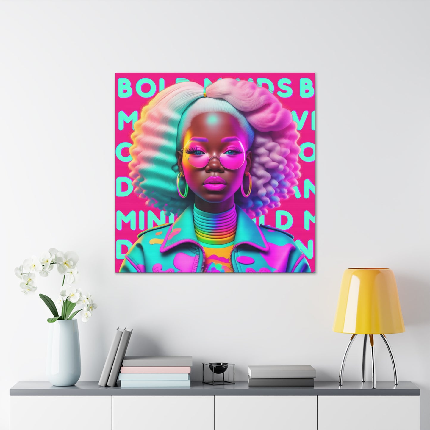 Bold Minds - Melanin Divine Canvas Gallery Wraps