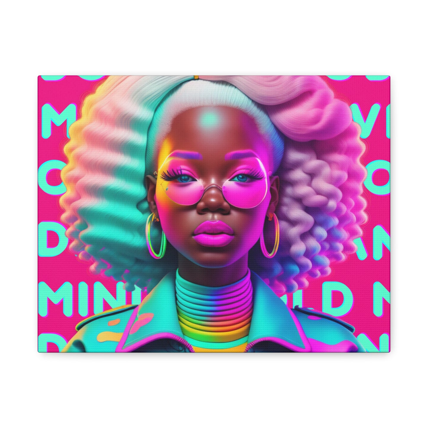 Bold Minds - Melanin Divine Canvas Gallery Wraps