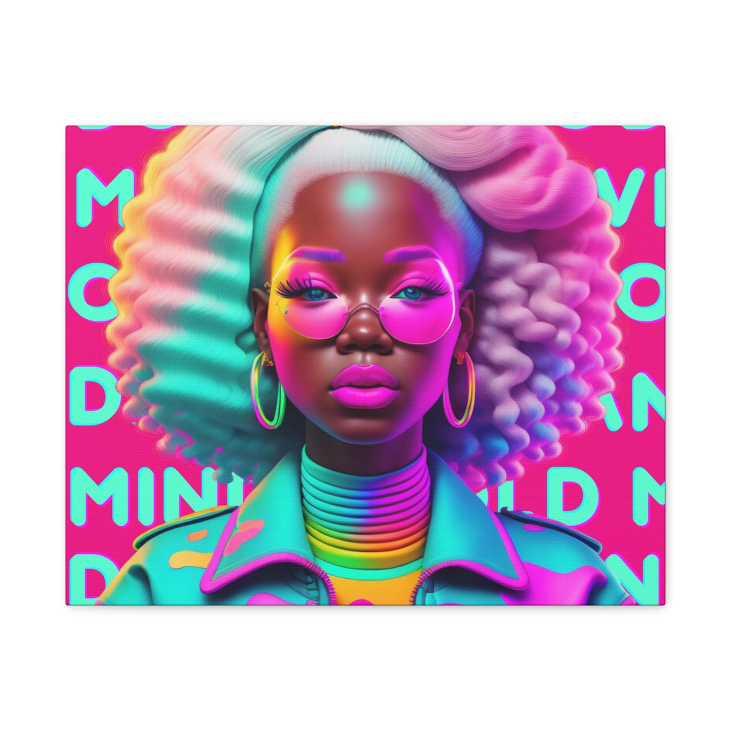 Bold Minds - Melanin Divine Canvas Gallery Wraps