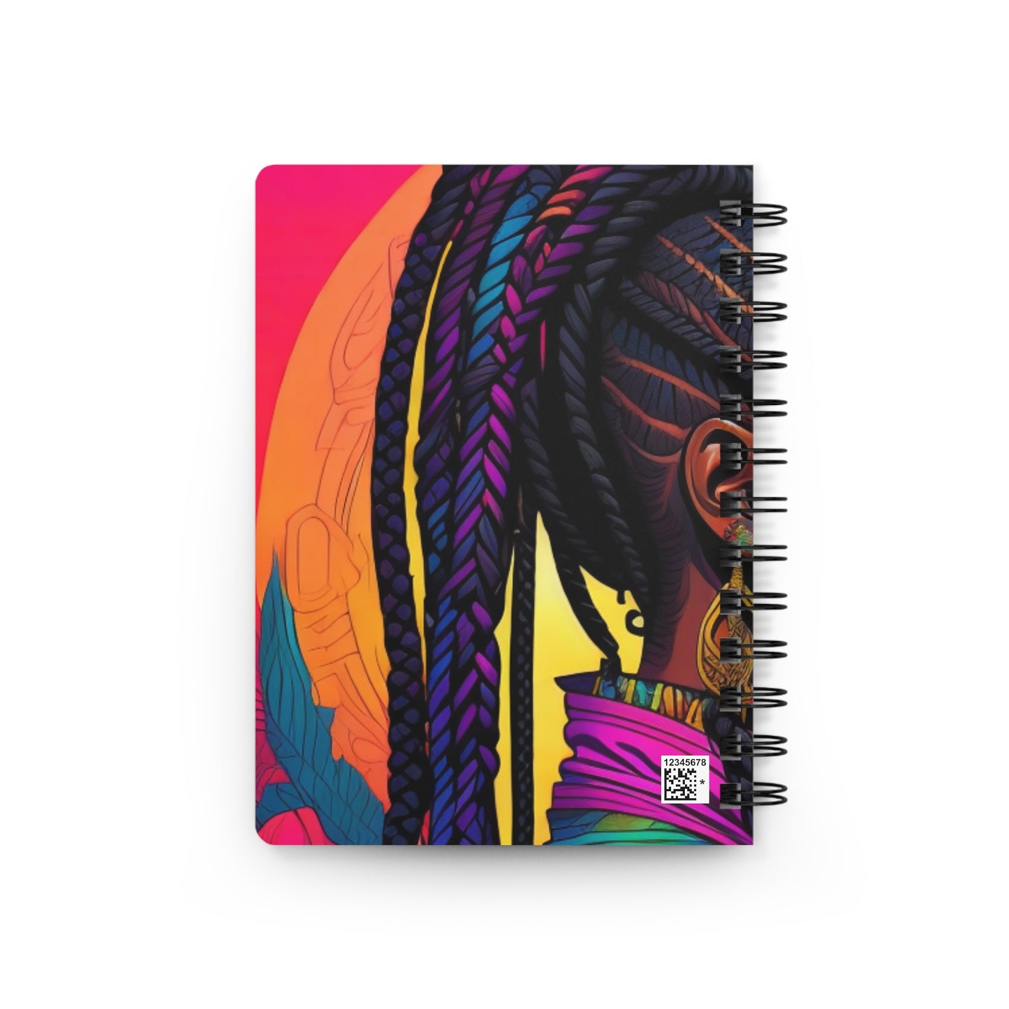 Melanin Brilliance - ADHD Drive Spiral Bound Journal