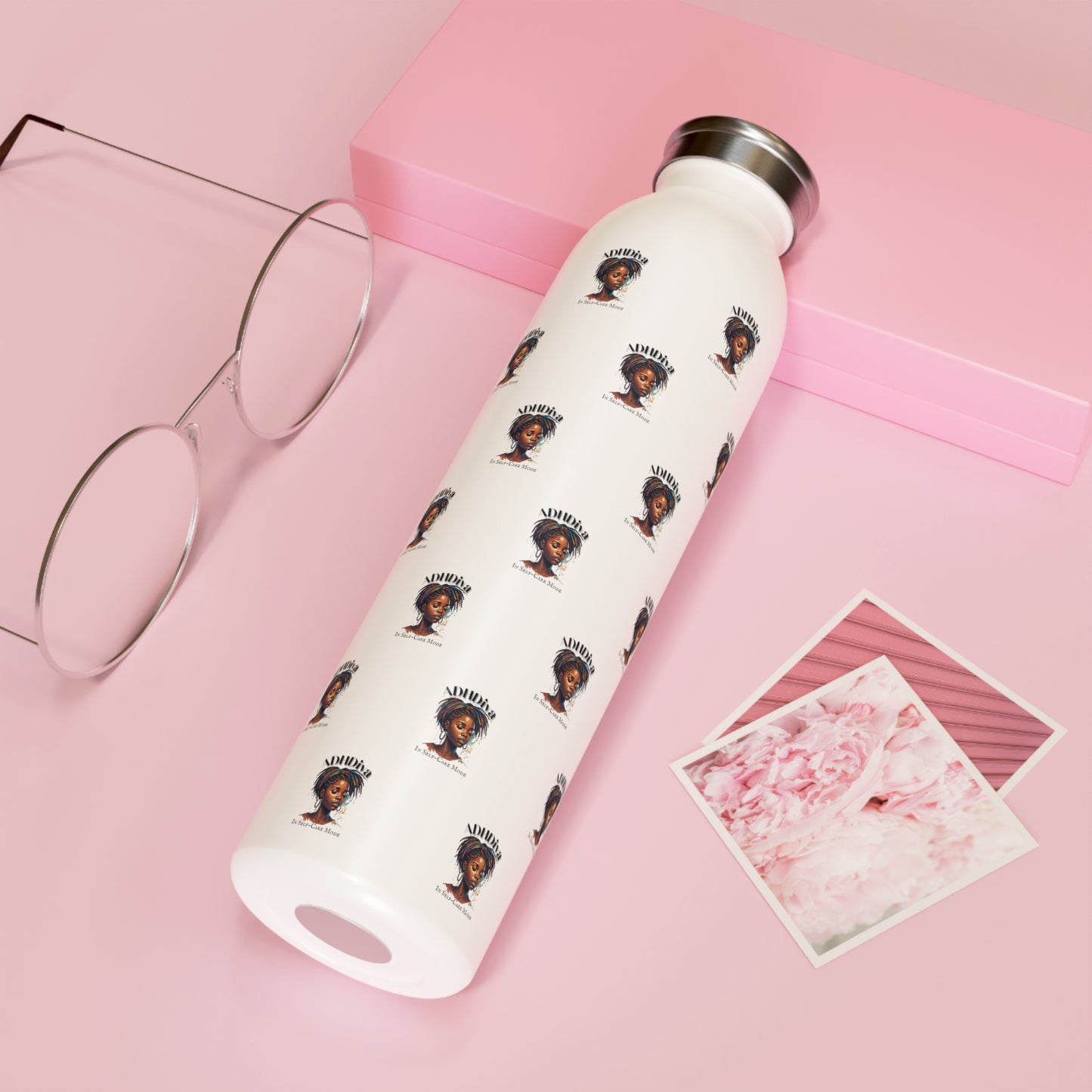 In Self-Care Mode Slim Water Bottle