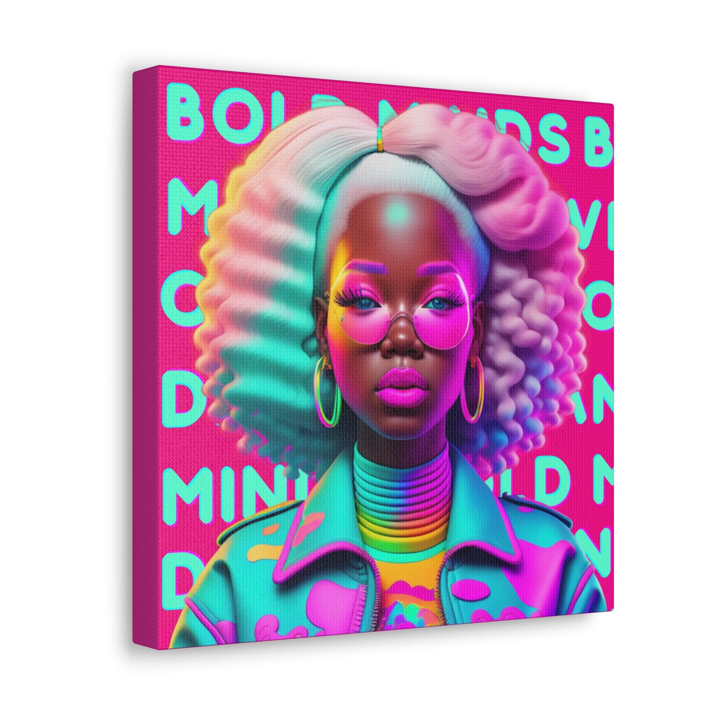 Bold Minds - Melanin Divine Canvas Gallery Wraps