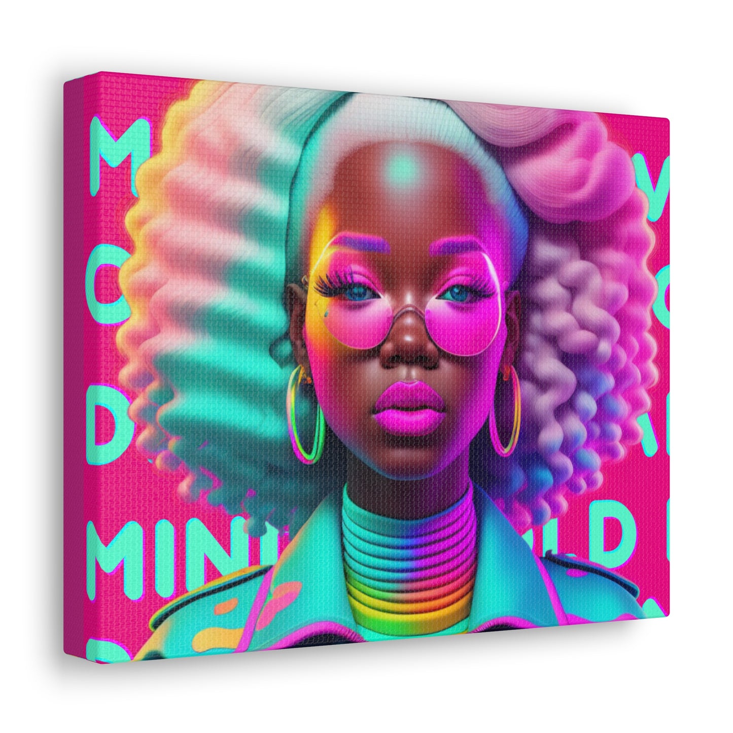 Bold Minds - Melanin Divine Canvas Gallery Wraps