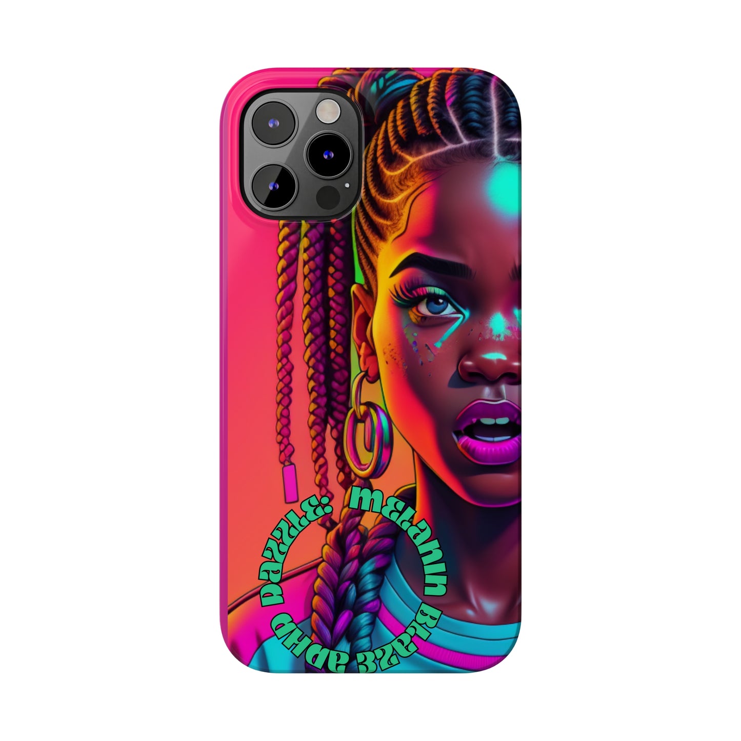 ADHD Dazzle - Melanin Blaze Slim Phone Cases