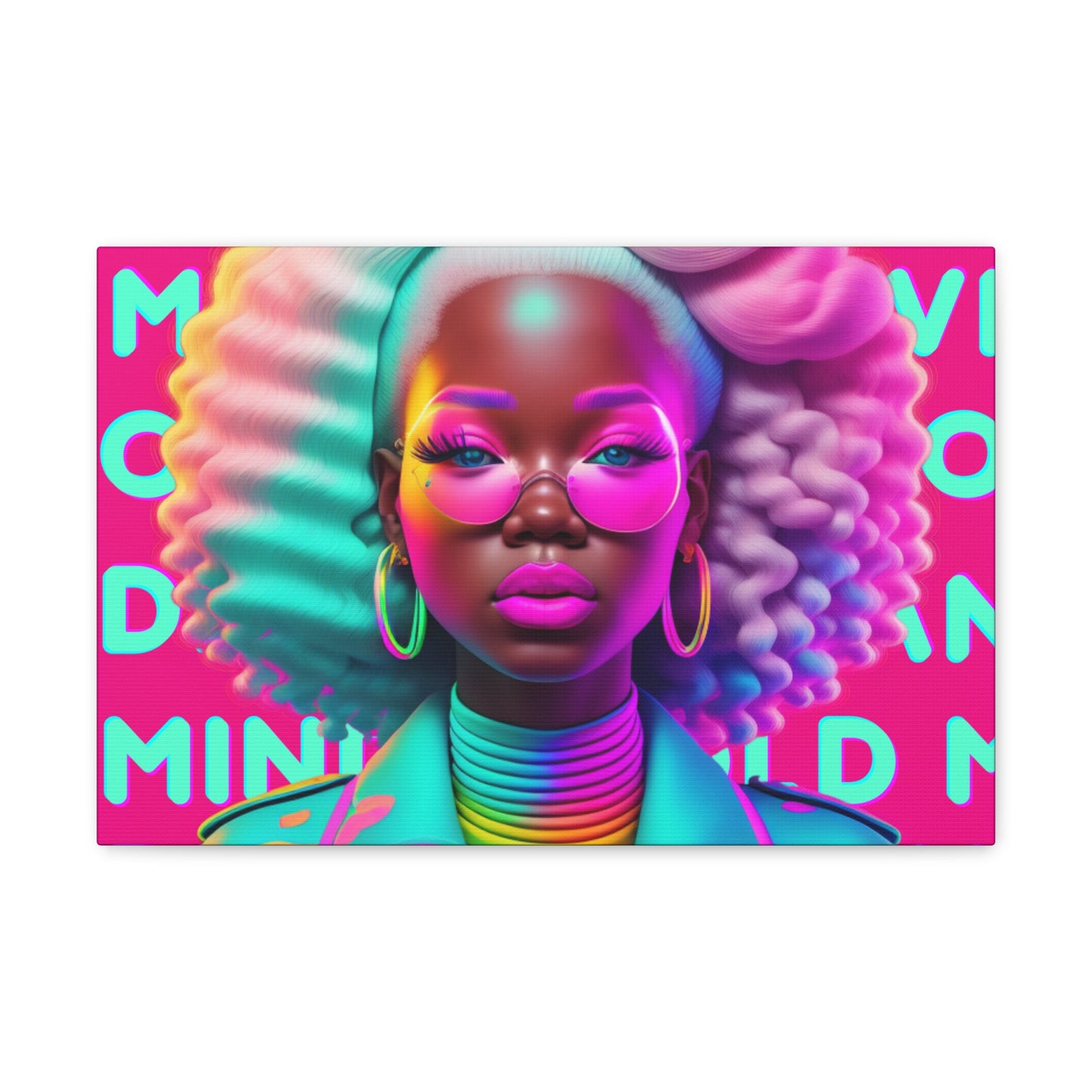 Bold Minds - Melanin Divine Canvas Gallery Wraps