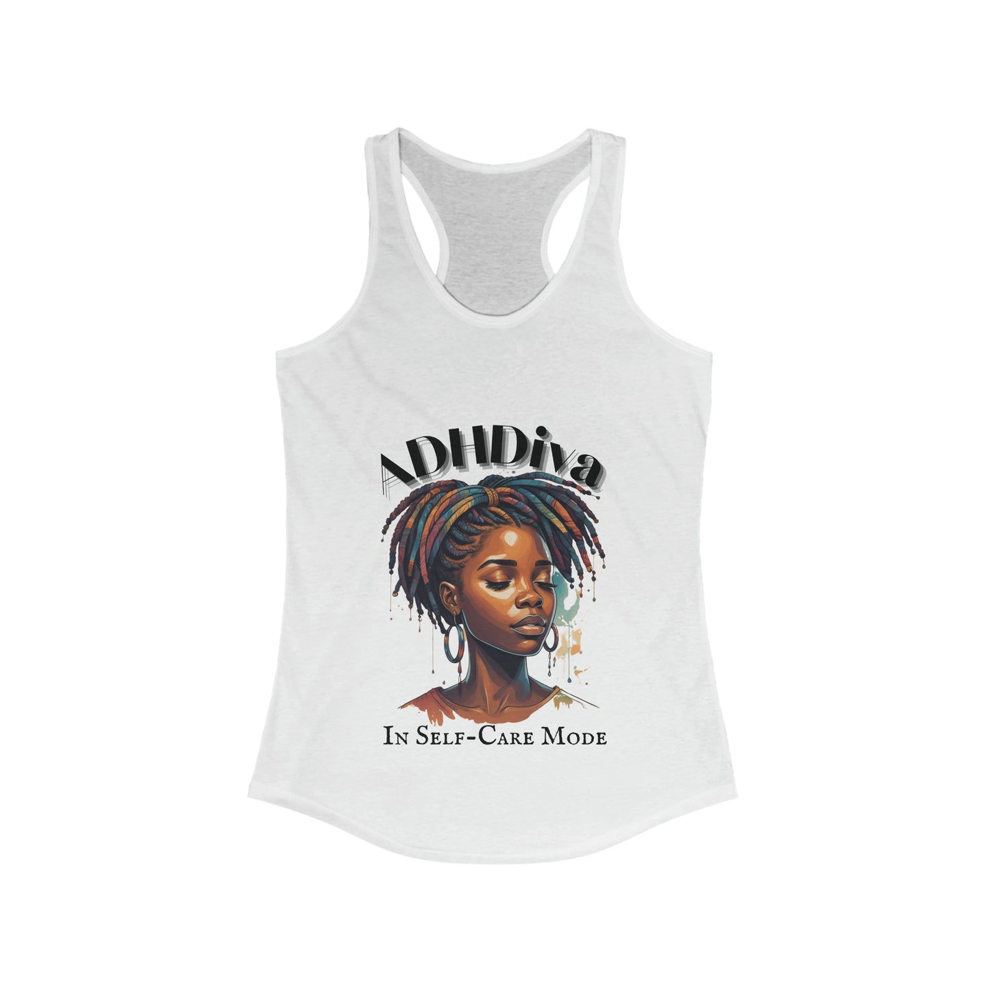 In Self-Care Mode Women's Ideal Racerback Tank